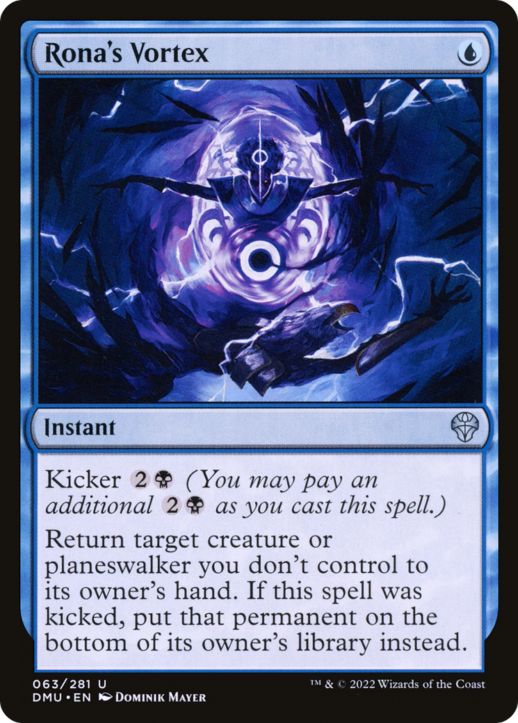 Rona's Vortex (DMU-063) [Dominaria United] Foil MTG Single Wizards of the Coast