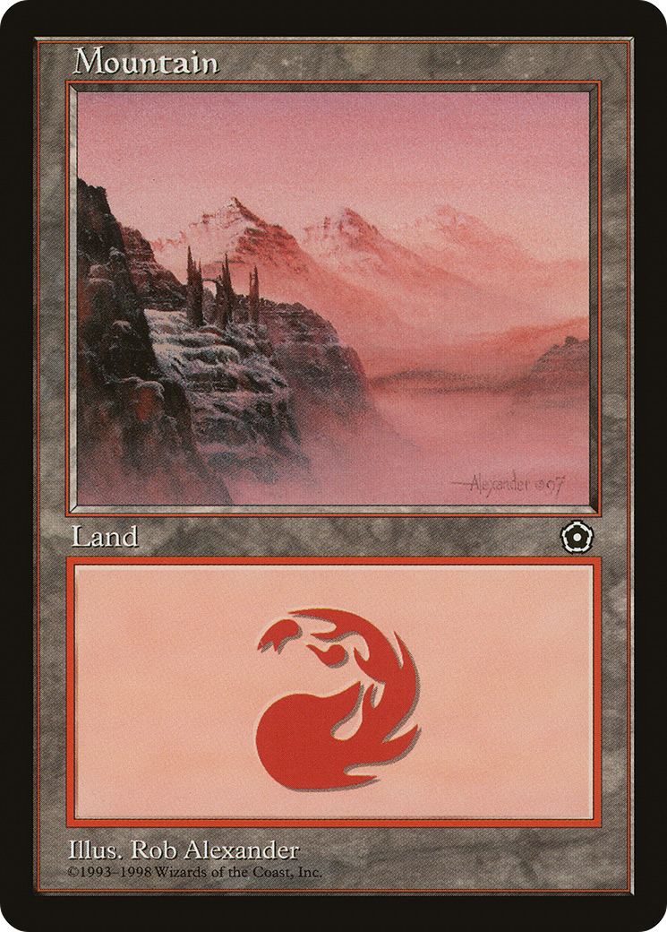 Mountain (P02-160) [Misc] Portal Second Age MTG Single Wizards of the Coast