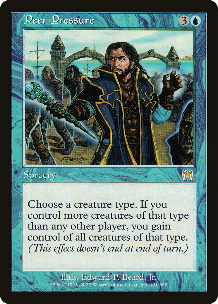 Peer Pressure (ONS-101) [Onslaught] Foil MTG Single Wizards of the Coast