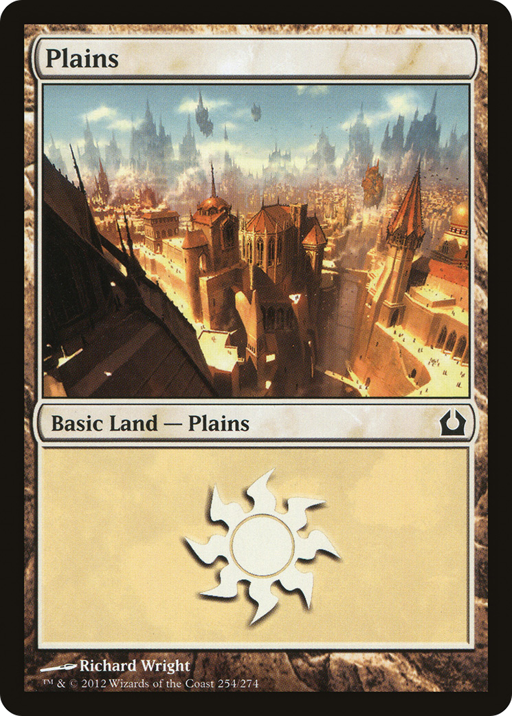 Plains (RTR-254) [Return to Ravnica] Foil MTG Single Wizards of the Coast