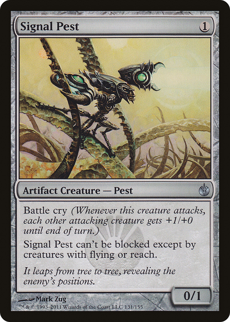 Signal Pest (MBS-131) [Mirrodin Besieged] MTG Single Wizards of the Coast