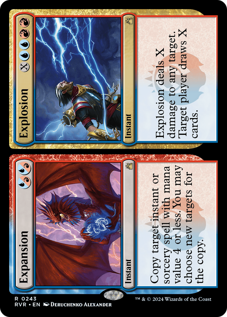Expansion // Explosion (RVR-243) [Ravnica Remastered] MTG Single Wizards of the Coast