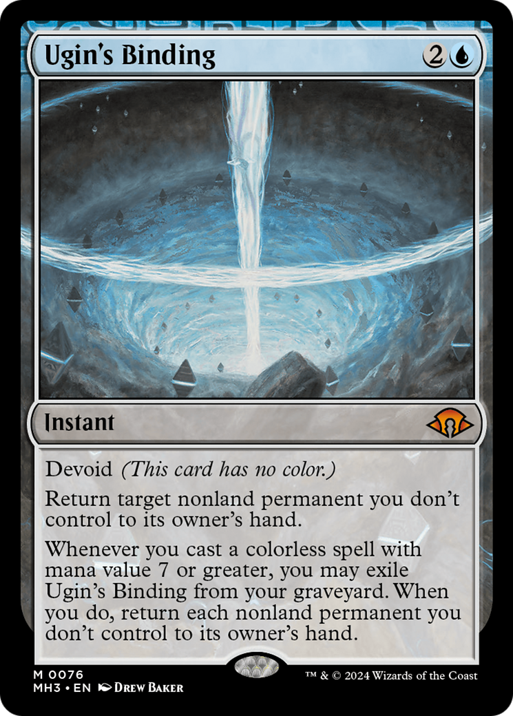 Ugin's Binding (MH3-076) [Modern Horizons 3] MTG Single Modern Horizons 3