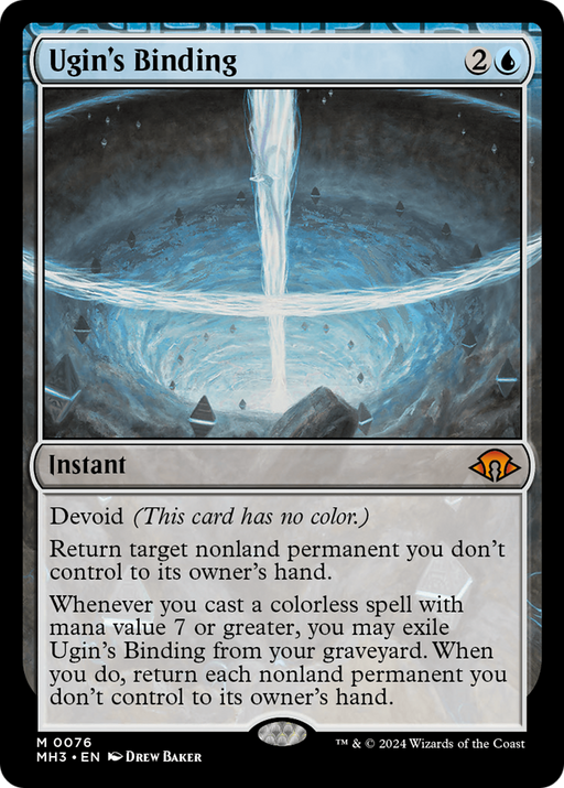 Ugin's Binding (MH3-076) [Modern Horizons 3] MTG Single Modern Horizons 3