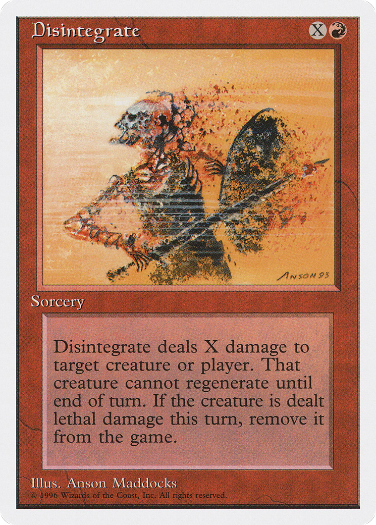 Disintegrate (2PS-031) [Misc] Introductory Two-Player Set MTG Single Wizards of the Coast