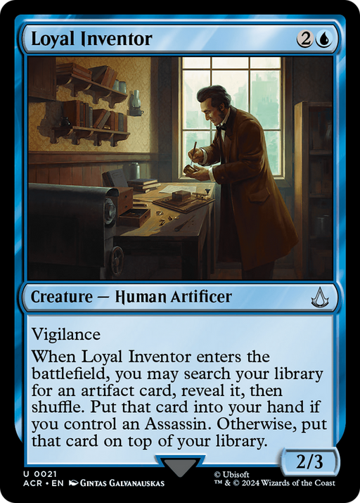 Loyal Inventor (ACR-021) [Assassin's Creed] MTG Single Wizards of the Coast