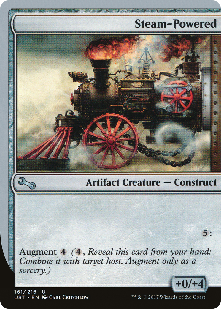Steam-Powered (UST-161) [Unstable] Foil MTG Single Wizards of the Coast