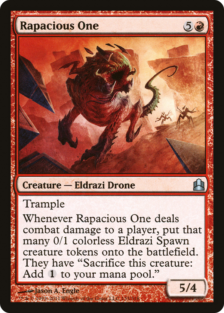 Rapacious One (CMD-133) [Commander 2011] MTG Single Wizards of the Coast