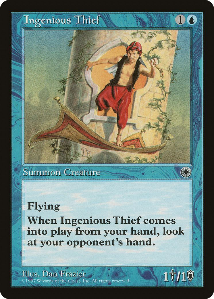 Ingenious Thief (POR-058) [Misc] Portal MTG Single Wizards of the Coast