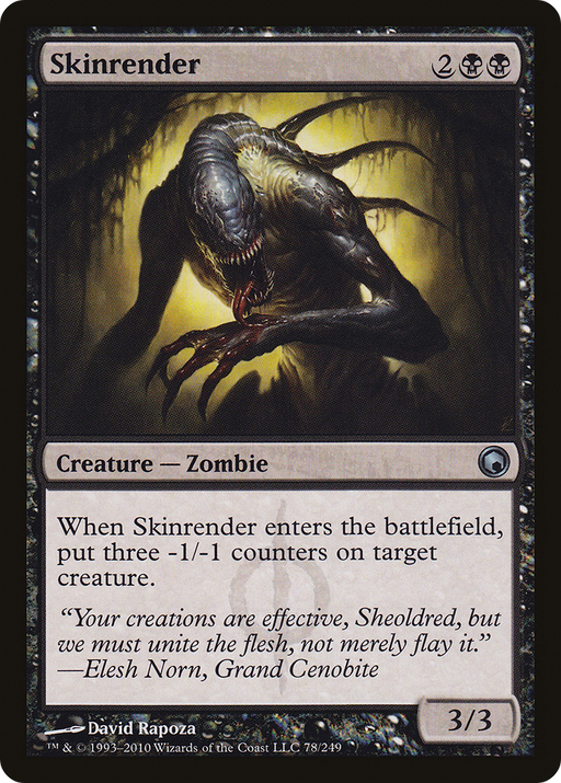 Skinrender (SOM-078) [Scars of Mirrodin] Foil MTG Single Wizards of the Coast