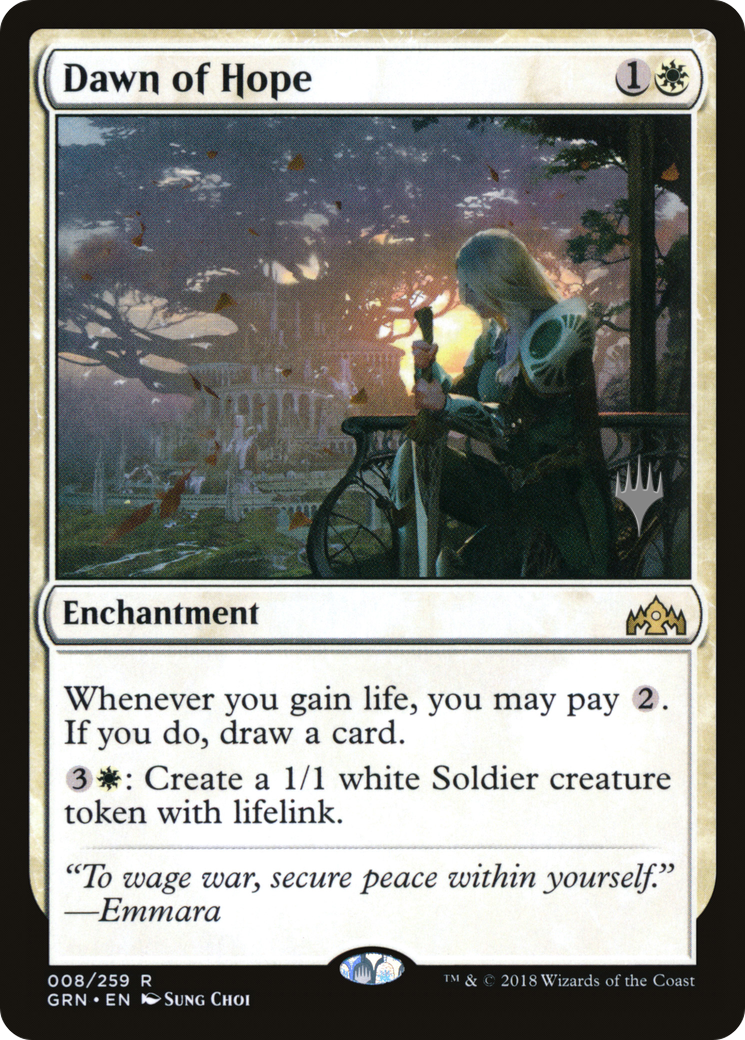 Dawn of Hope (PPTHB-008) [Guilds of Ravnica Promos] MTG Single Wizards of the Coast