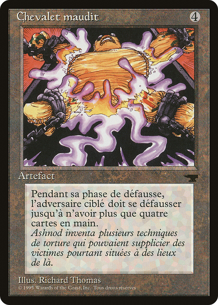 Cursed Rack (REN-126) [Renaissance] MTG Single Wizards of the Coast