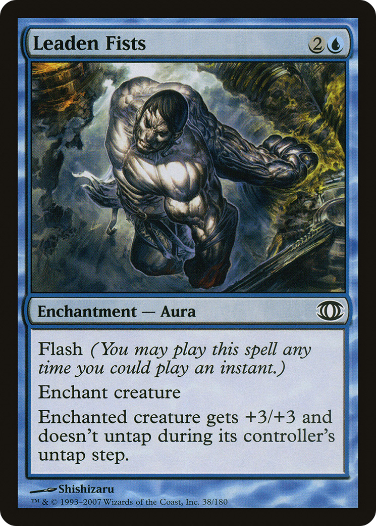 Leaden Fists (FUT-038) [Future Sight] Foil MTG Single Wizards of the Coast