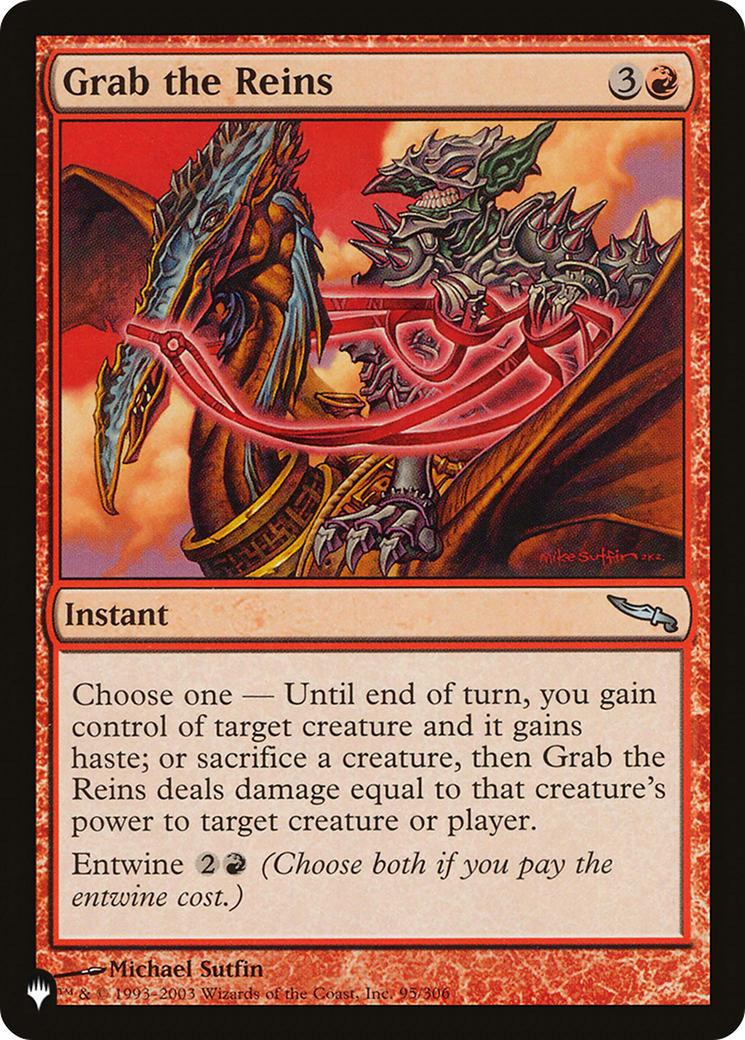 Grab the Reins (LIST-MRD-95) [Mystery Booster] The List MTG Single Wizards of the Coast