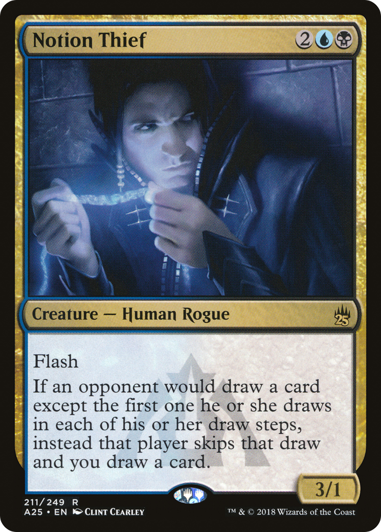 Notion Thief (A25-211) [Masters 25] Foil MTG Single Wizards of the Coast