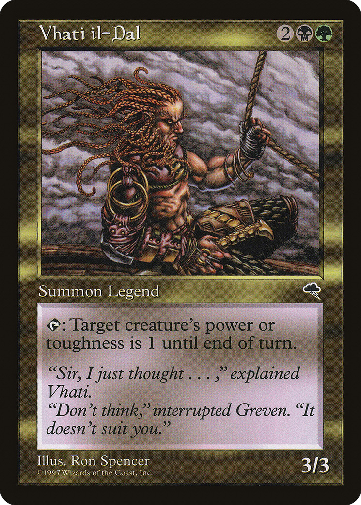 Vhati il-Dal (TMP-274) [Tempest] MTG Single Wizards of the Coast