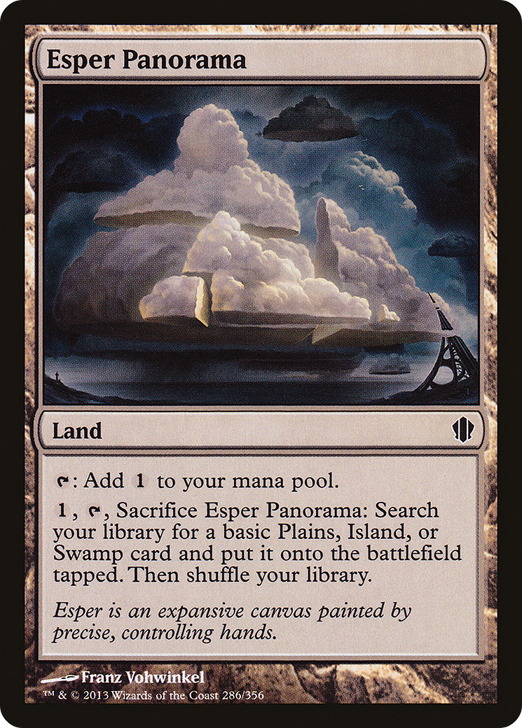 Esper Panorama (C13-286) [Commander 2013] MTG Single Wizards of the Coast