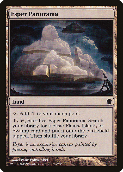 Esper Panorama (C13-286) [Commander 2013] MTG Single Wizards of the Coast