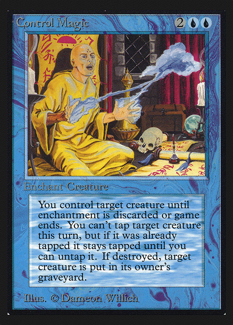 Control Magic (IED-053) [Intl. Collectors' Edition] MTG Single Wizards of the Coast