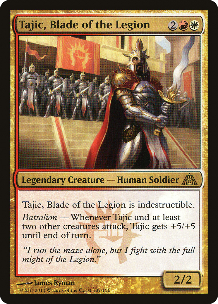 Tajic, Blade of the Legion (DGM-107) [Dragon's Maze] MTG Single Wizards of the Coast