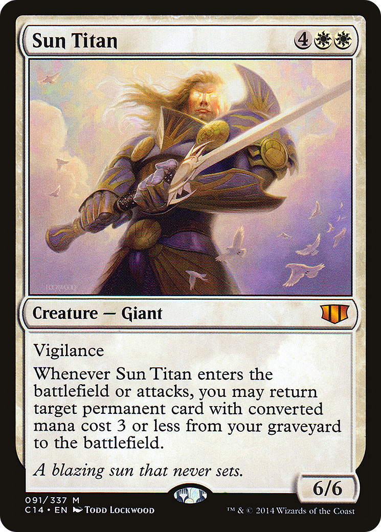 Sun Titan (C14-091) [Commander 2014] MTG Single Wizards of the Coast