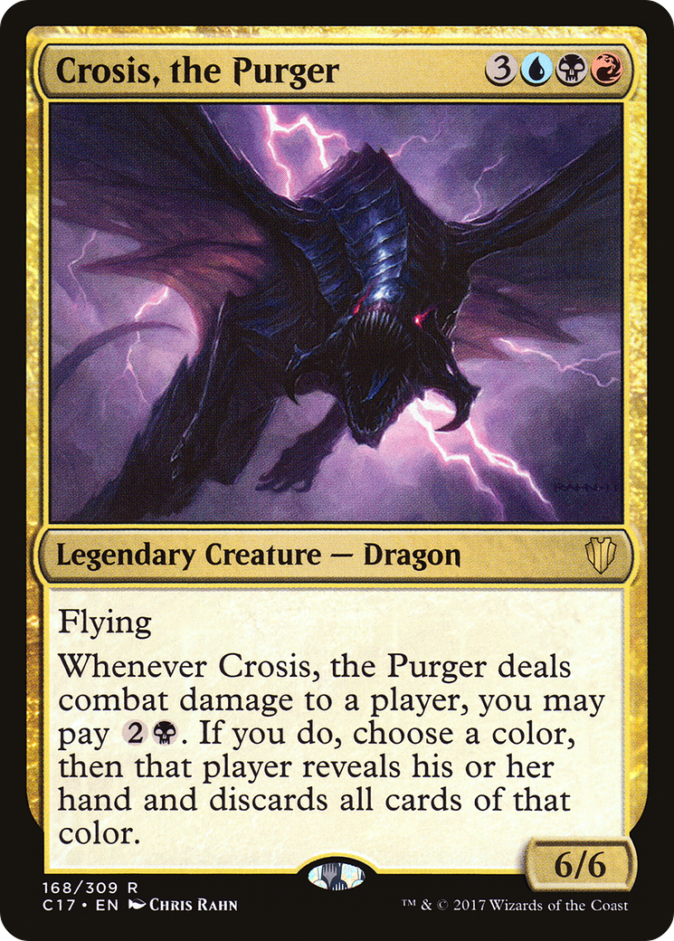 Crosis, the Purger (C17-168) [Commander 2017] MTG Single Wizards of the Coast