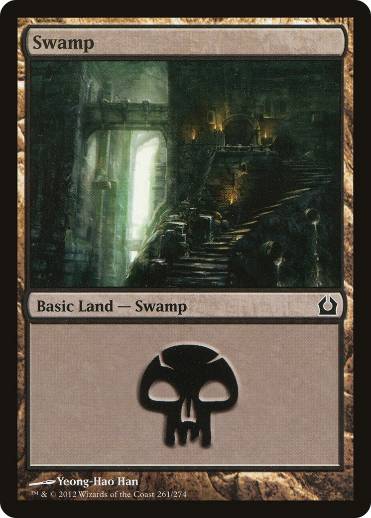Swamp (RTR-261) [Return to Ravnica] Foil MTG Single Wizards of the Coast