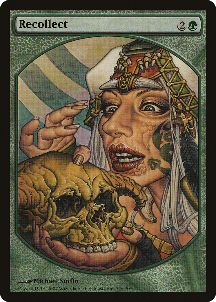 Recollect (MPRP-007) [Misc] Magic Player Rewards 2007 MTG Single Wizards of the Coast