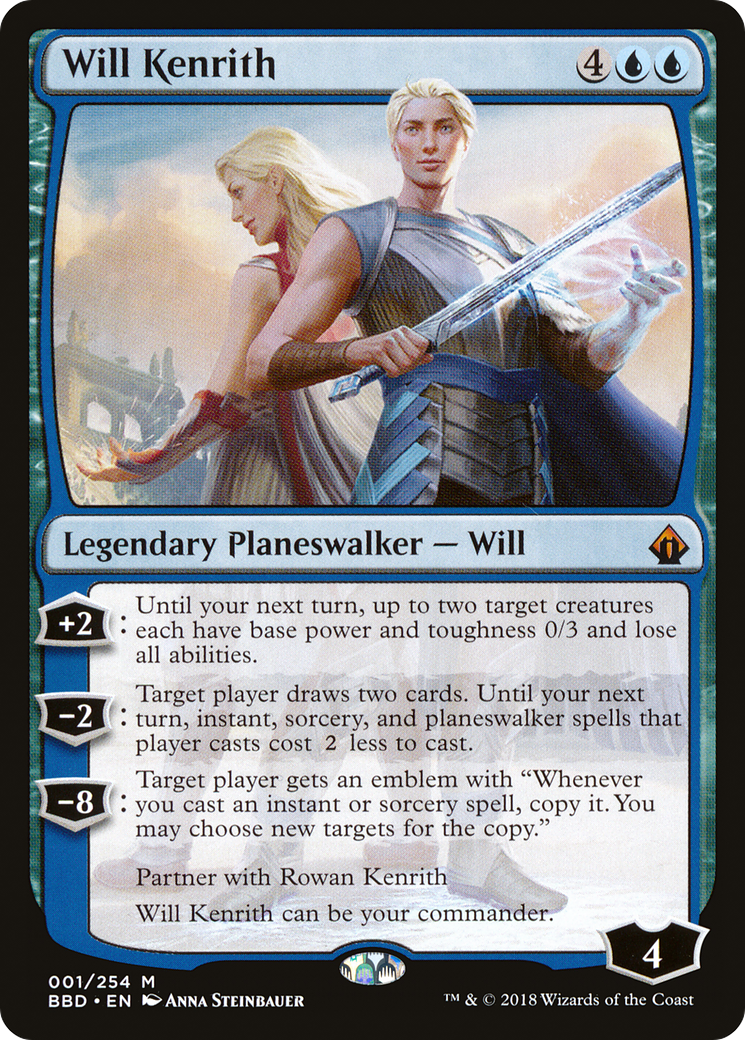 Will Kenrith (BBD-001) [Battlebond] MTG Single Wizards of the Coast