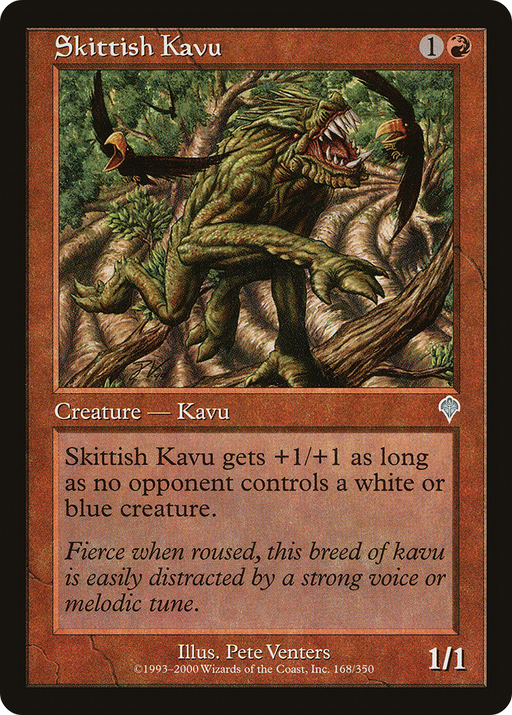 Skittish Kavu (INV-168) [Invasion] MTG Single Wizards of the Coast