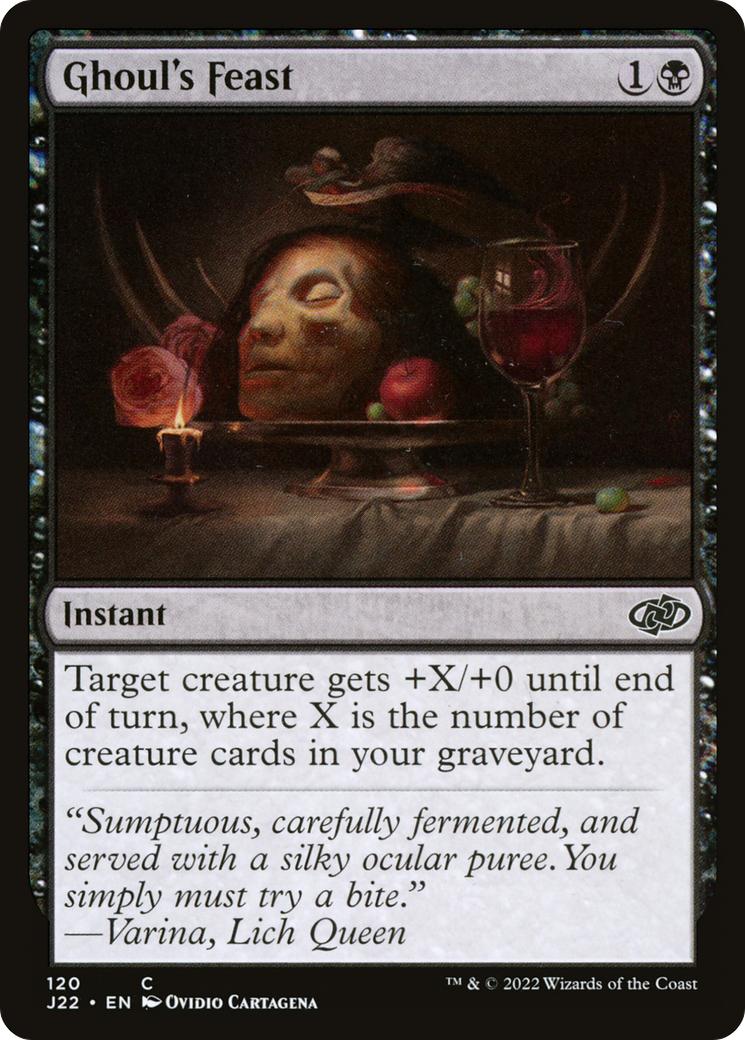 Ghoul's Feast (J22-120) [Jumpstart 2022] MTG Single Wizards of the Coast