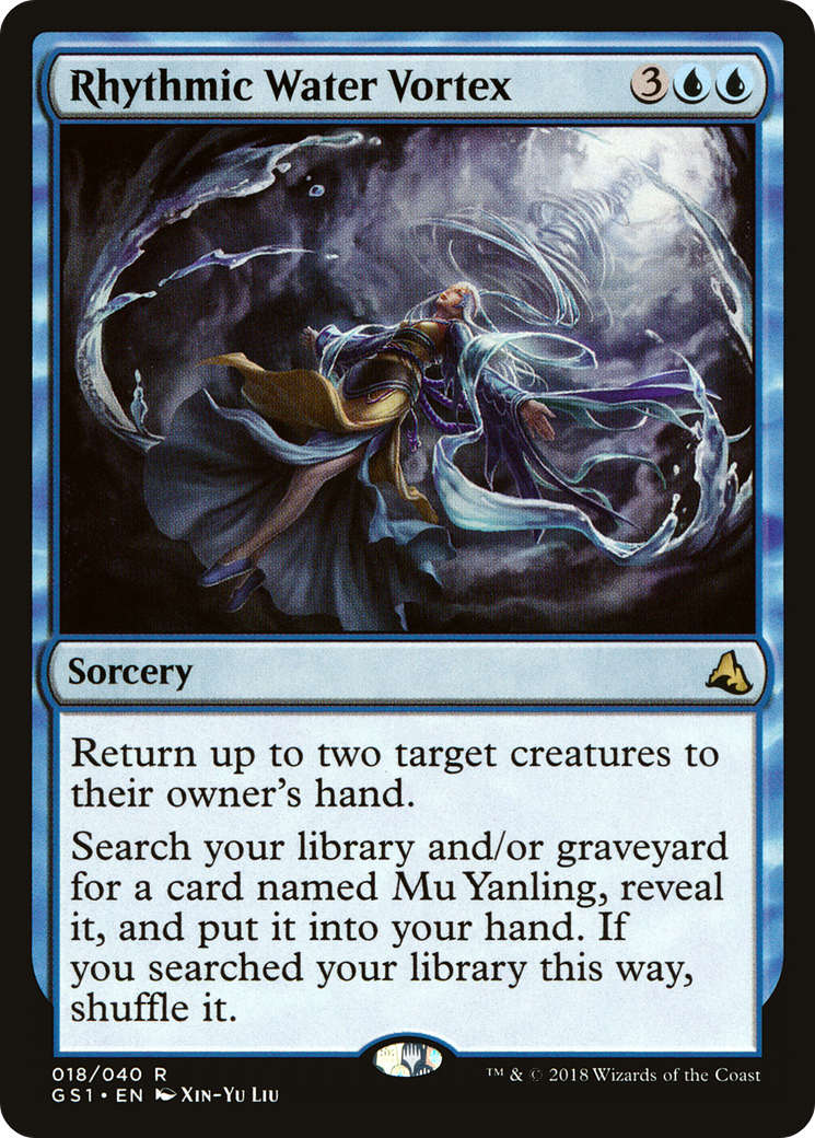 Rhythmic Water Vortex (GS1-018) [Misc] Global Series Jiang Yanggu & Mu Yanling MTG Single Wizards of the Coast