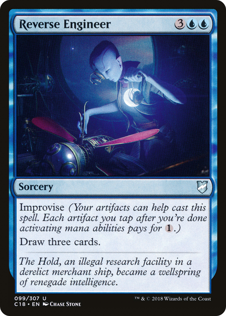 Reverse Engineer (C18-099) [Commander 2018] MTG Single Wizards of the Coast