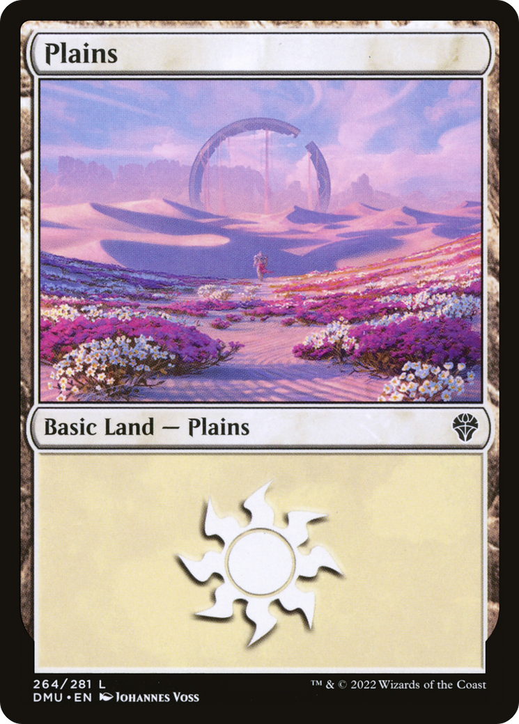 Plains (DMU-264) [Dominaria United] MTG Single Wizards of the Coast