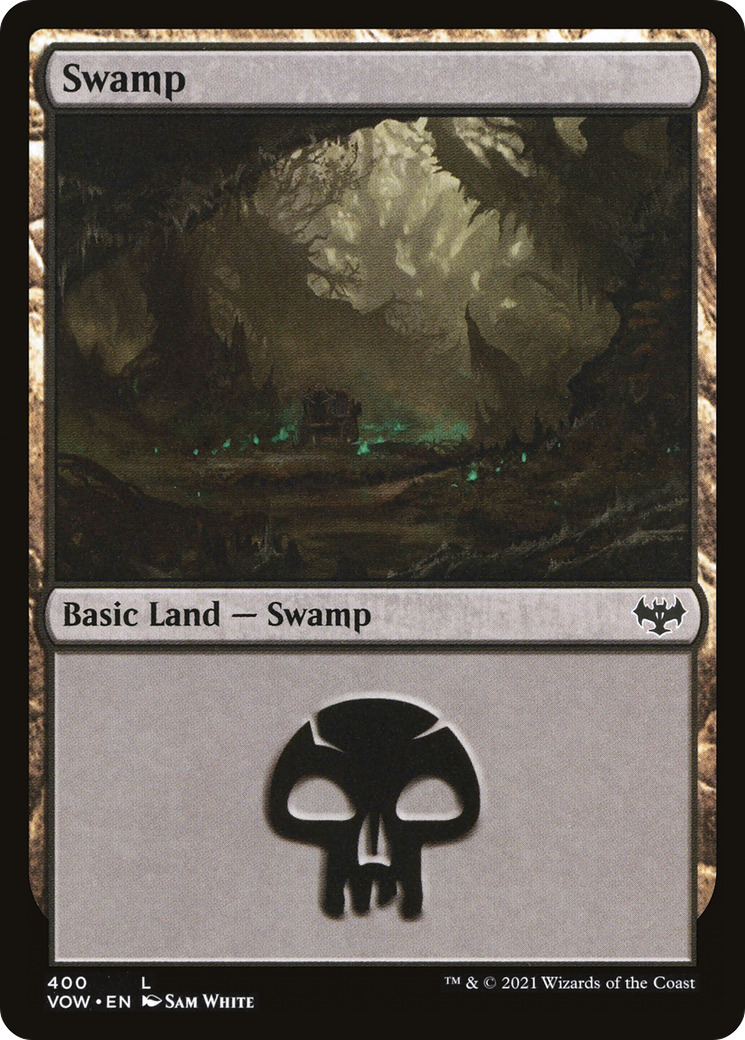 Swamp (400) (VOW-400) [Innistrad: Crimson Vow] MTG Single Wizards of the Coast