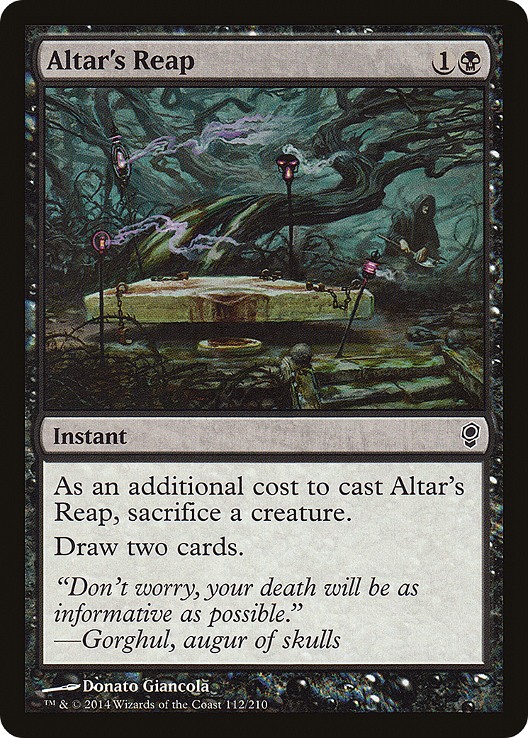 Altar's Reap (CNS-112) [Conspiracy] Foil MTG Single Wizards of the Coast