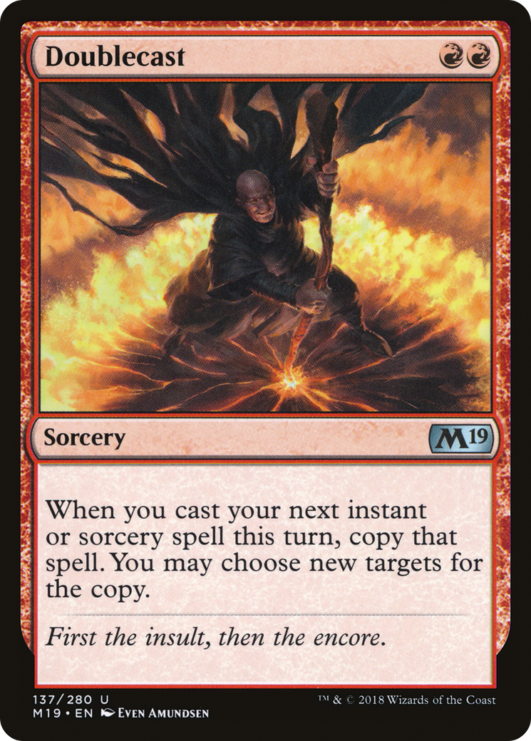 Doublecast (M19-137) [Core Set 2019] MTG Single Wizards of the Coast