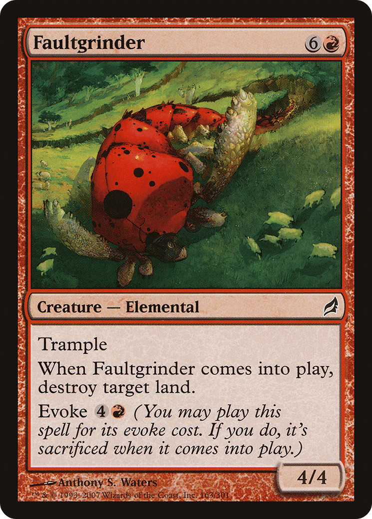 Faultgrinder (LRW-163) [Lorwyn] MTG Single Wizards of the Coast