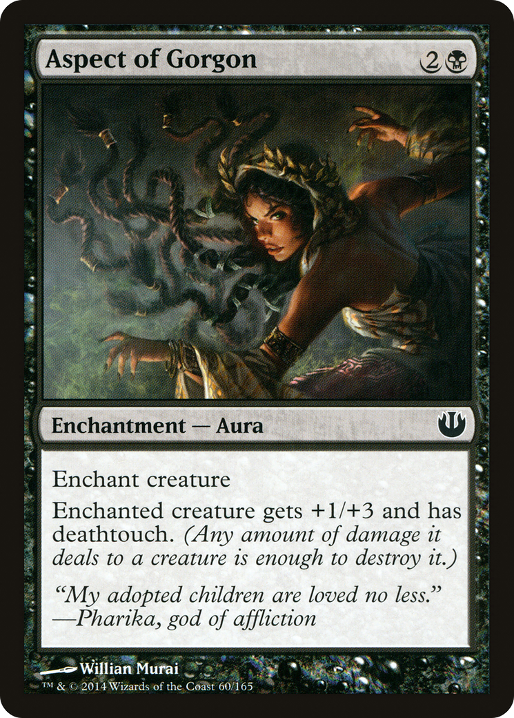 Aspect of Gorgon (JOU-060) [Journey into Nyx] Foil MTG Single Wizards of the Coast
