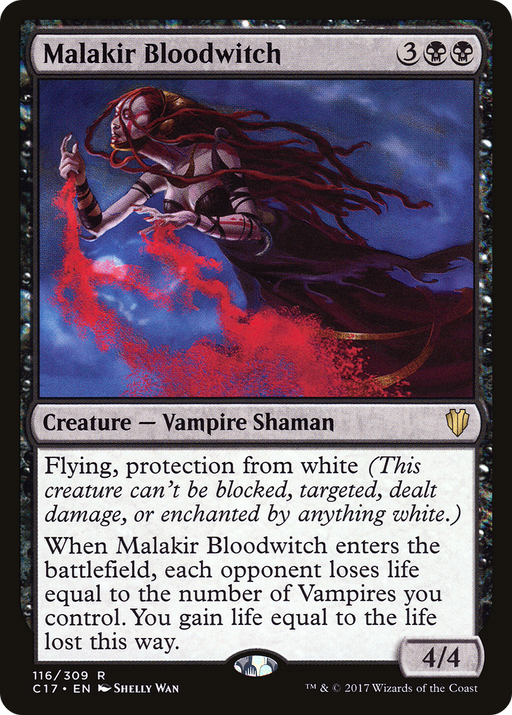 Malakir Bloodwitch (C17-116) [Commander 2017] MTG Single Wizards of the Coast