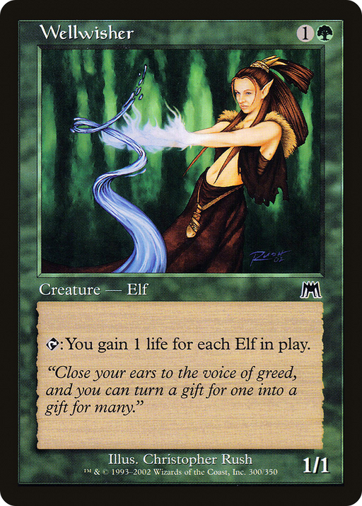 Wellwisher (ONS-300) [Onslaught] Foil MTG Single Wizards of the Coast