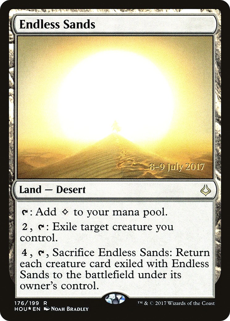 Endless Sands (PRE-176) [Hour of Devastation Promos] Foil MTG Single Wizards of the Coast