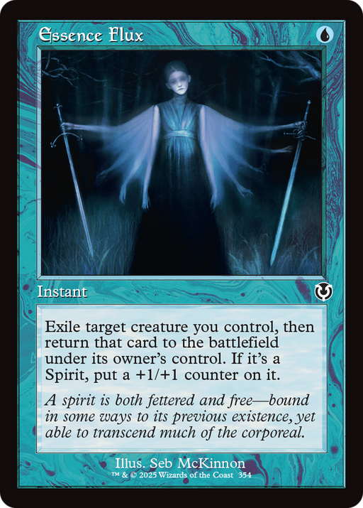 Essence Flux (INR-354) [Innistrad Remastered] Foil MTG Single Wizards of the Coast