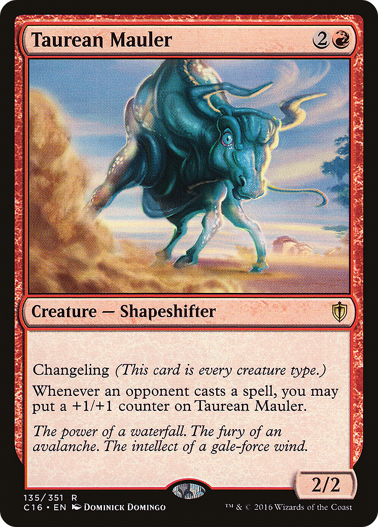 Taurean Mauler (C16-135) [Commander 2016] MTG Single Wizards of the Coast