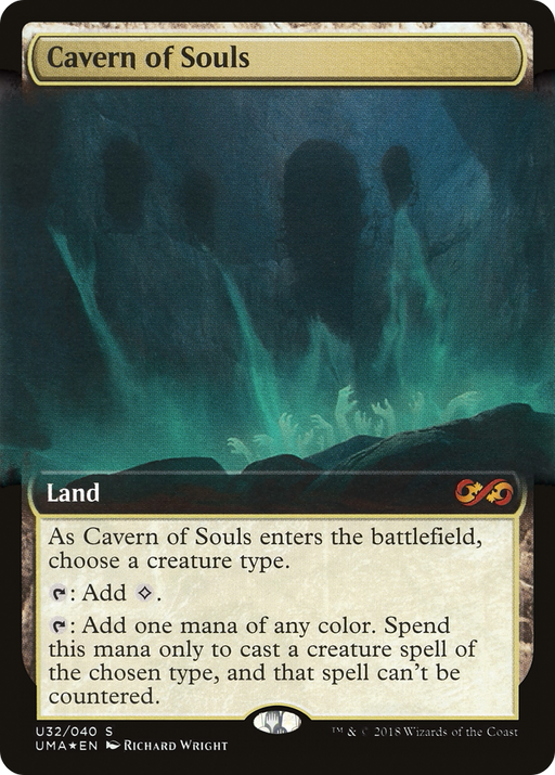 Cavern of Souls (UMA:BT-U32) [Ultimate Box Topper] (Extended Art) Foil MTG Single Wizards of the Coast
