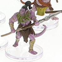 Dungeons & Dragons: Icons of the Realm: Vecna: Eve of Ruin: 6/40 Bearded Devil RPG Miniatures WizKids   