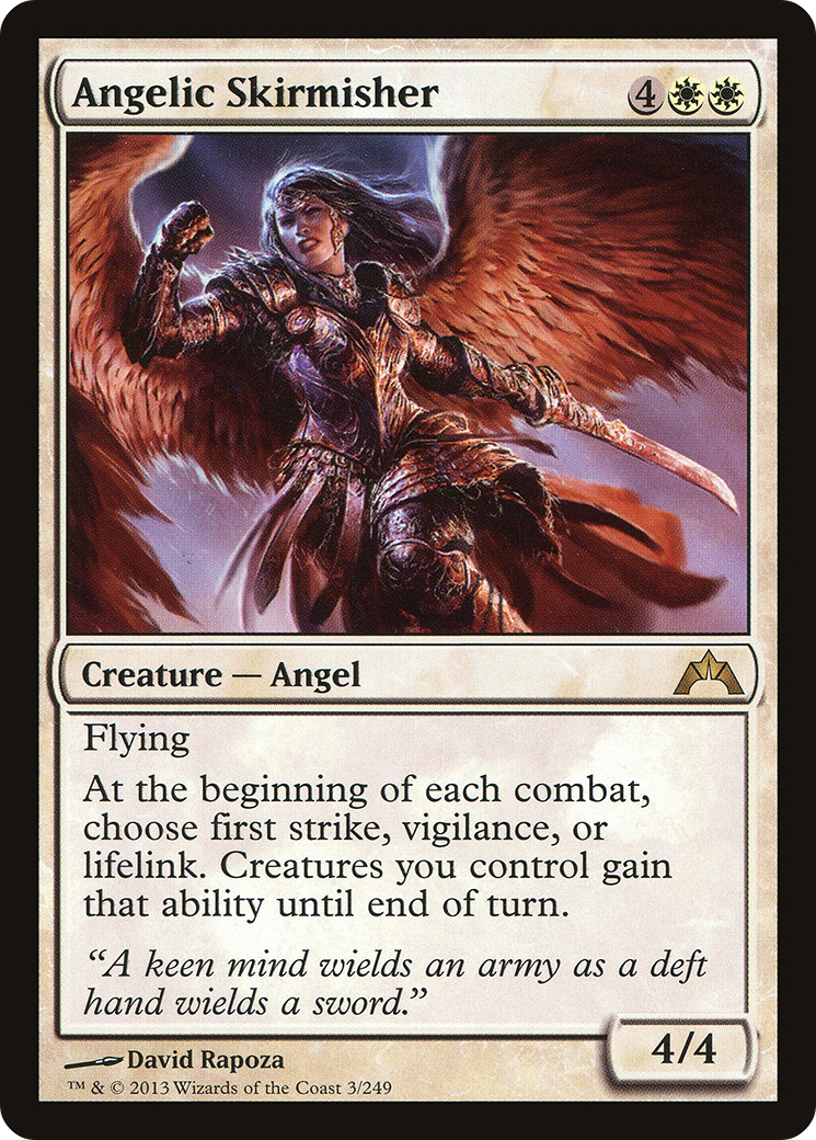 Angelic Skirmisher (GTC-003) [Gatecrash] MTG Single Wizards of the Coast