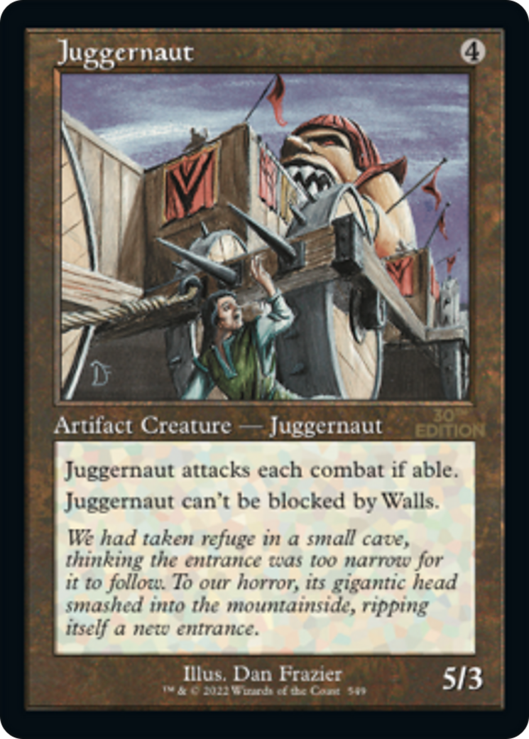 Juggernaut (30A-549) [30th Anniversary Edition] MTG Single Wizards of the Coast