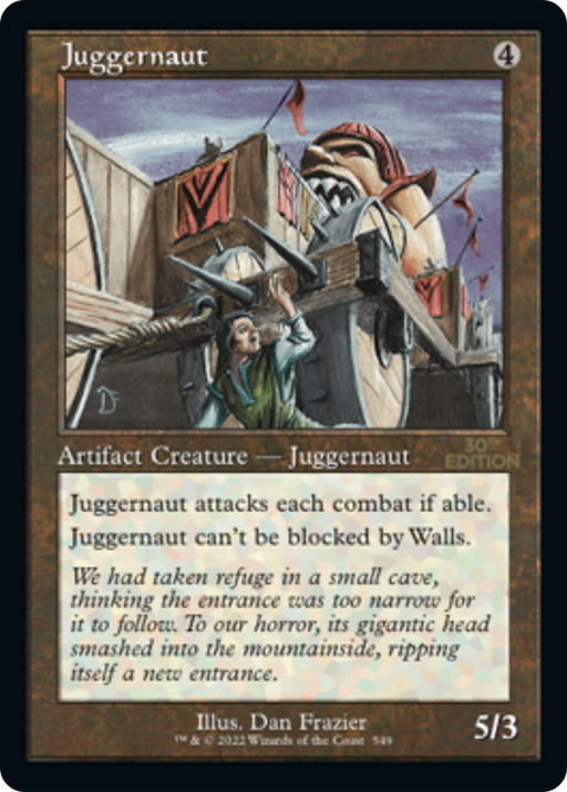 Juggernaut (30A-549) [30th Anniversary Edition] MTG Single Wizards of the Coast