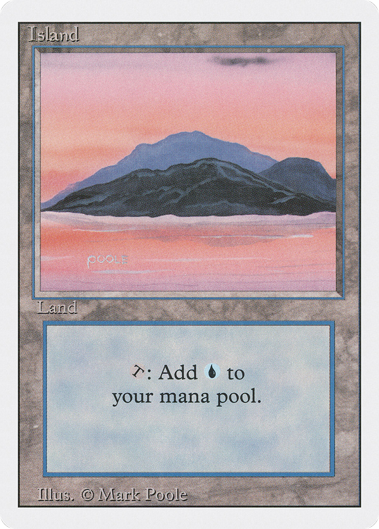 Island (C) (3ED-289) [Revised Edition] MTG Single Wizards of the Coast